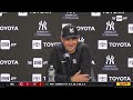 Aaron Boone on winning the series opener, Gerrit Cole's outing