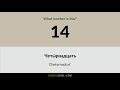 Russian Listening Practice for Beginners  // Numbers in Russian 1-100