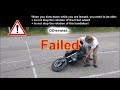 How to do a tight turn/corner on a Motorcycle, full movie (english version)