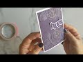 YOU ASKED FOR IT!  Another 3D embossing folder technique for you to try