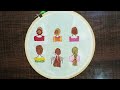 6 Basic Hair Embroidery Tutorials✨Step by Step for Beginners