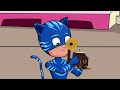 Owlette is Pregnant But is Food?! - Catboy Life Story - PJ MASKS 2D Animation