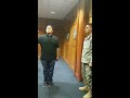 Soldier surprises Twin brother at swear in SANCHEZ BROTHERS