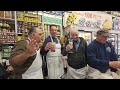 Making Egg Creams at Teitel Brothers, Arthur Ave,  Bronx, NYC