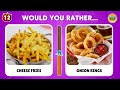 Would You Rather Fast Food & Snack Editions 🍔🍕🥤 Dolphin Quiz