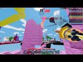 The Most CRINGE HACKER in Roblox Bedwars...