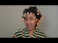 HOW TO DO A PERM ROD SET | Natural Hair 101