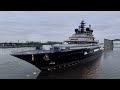 EXCLUSIVE: 145M LUMINANCE superyacht launched at LÜRSSEN | SuperYacht Times