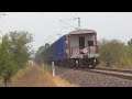 BCN Wagon Rake, Goods Train haul by Nagpur WAG12 60408