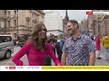 Edinburgh fringe: Magician Kevin Quantum shows off tricks on Sky News