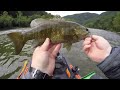 Fishing an ANCIENT River for Smallmouth Bass (Hobie BOS)