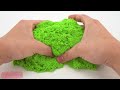 Satisfying Video l How To Make Rainbow Watermelon from Kinetic Sand Cutting ASMR l By YoyoThree
