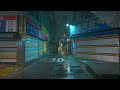 [4K HDR] 2AM Seoul Night Walk ☔️ Myeongdong and Euljiro Alley Umbrella Rain Sounds ASMR