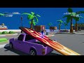 Sonic P-06 X Mario Kart: Rainbow Road!