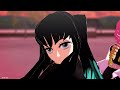 【鬼滅の刃MMD】さすが霞柱。柱たちのダンス練習風景【Gimme×Gimme】（Demon Slayer / Kimetsu no Yaiba）