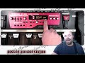 Monster or Manageable? Boss RC-300 Loop Station RC300 Looper Guitar Pedal Review, Reid's Reviews