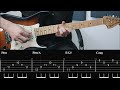 Red Hot Chili Peppers - Veronica (Guitar lesson with TAB)
