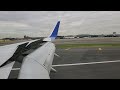 United Airlines B757-300 Landing in Newark