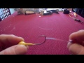 DIY Stinger hook for walleye fishing,How to tie your own.