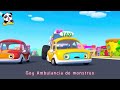 La Misión para Auto de Patrulla | Canciones Infantiles | Auto de Monstruos | BabyBus Español