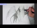 How to draw Griffin | Drawing Fantasy Monster Imaginary Creature | 空想のモンスターを描く グリフォン