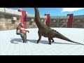 1v1v1 Infernals vs Primates vs Herbivore - Animal Revolt Battle Simulator