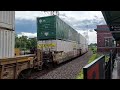 NS Intermodal roars East towards Croxton