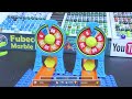 Marble pinwheel Friendly #39 tournament of marbles with 16 countries  by Fubeca's Marble Runs