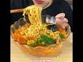 MUKBANG ASMR Spicy Snail Noodles + Fried Egg 먹방 달팽이국수 계란후라이 (eating sounds)