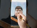 رسم صورة الفنان الصاعد ريزكار ايزيدي