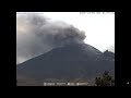 October 20, 2023, ~ Eruption Column ~ Popocatepetl Volcano, Mexico ~ 06:19 MDT