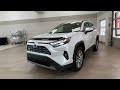 White 2023 Toyota RAV4 Limited Review Sherwood Park Toyota