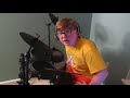 First drum cover with elecronic drums