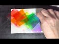 Tissue paper water coloring!!