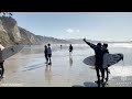 Massive Cliff Collapse on to San Diego Beach