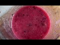 Making a Smoothie |:| ASMR ✨ 🌿 🌺 🍓 ✨ |:|