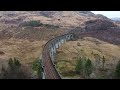 Traversing Glenfinnan Viaduct - East