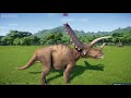 Ankylosaurus, Pentaceratops And Stegosaurus Destroys Henry Wu Dinosaur Reinforcement - JWE