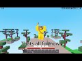 Tutorial on how to jump 21 blocks with yuzi kit | Roblox Bedwars (never use this in a real game)