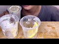 4 Minutes Satisfying ASMR Fanta, Tea And Cold Water Drinking