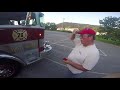 Driving a Fire Engine for the first time  1982 Hahn Pumper Truck