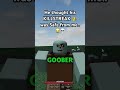 He thought his KILLSTREAK 👑 was Safe 😂💀 The Strongest Battlegrounds ROBLOX #shorts