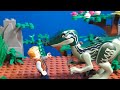 A Short Lego Jurassic Stop Motion - Brickfilm Day 2024