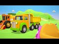 Lastbilen Leo & Jordbruksfordon för barn. Bilserier för barn. Leksaksbilar och lastbilar för barn