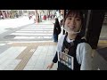 A cute Japanese girl Yuka-chan guided me around Asakusa by rickshaw😊 | Rickshaw in Asakusa, Tokyo