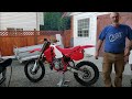 Dual Honda CR250R build Final repair and start up