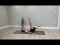 45 min Full Body Pilates Workout | Intermediate (with mini ball)