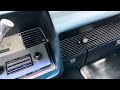 1967 Lincoln Continental Cold Start and Interior Function