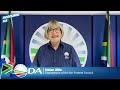 Helen Zille details why the DA filed an urgent interdict