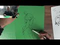 KIM JUNG GI draws elegant woman in 140-seconds